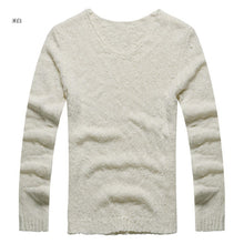 Mens Loose V-Ncek Pullover