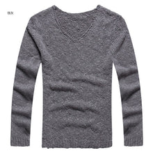 Mens Loose V-Ncek Pullover