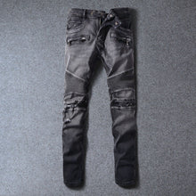 Damaged Knee Microfold Jean